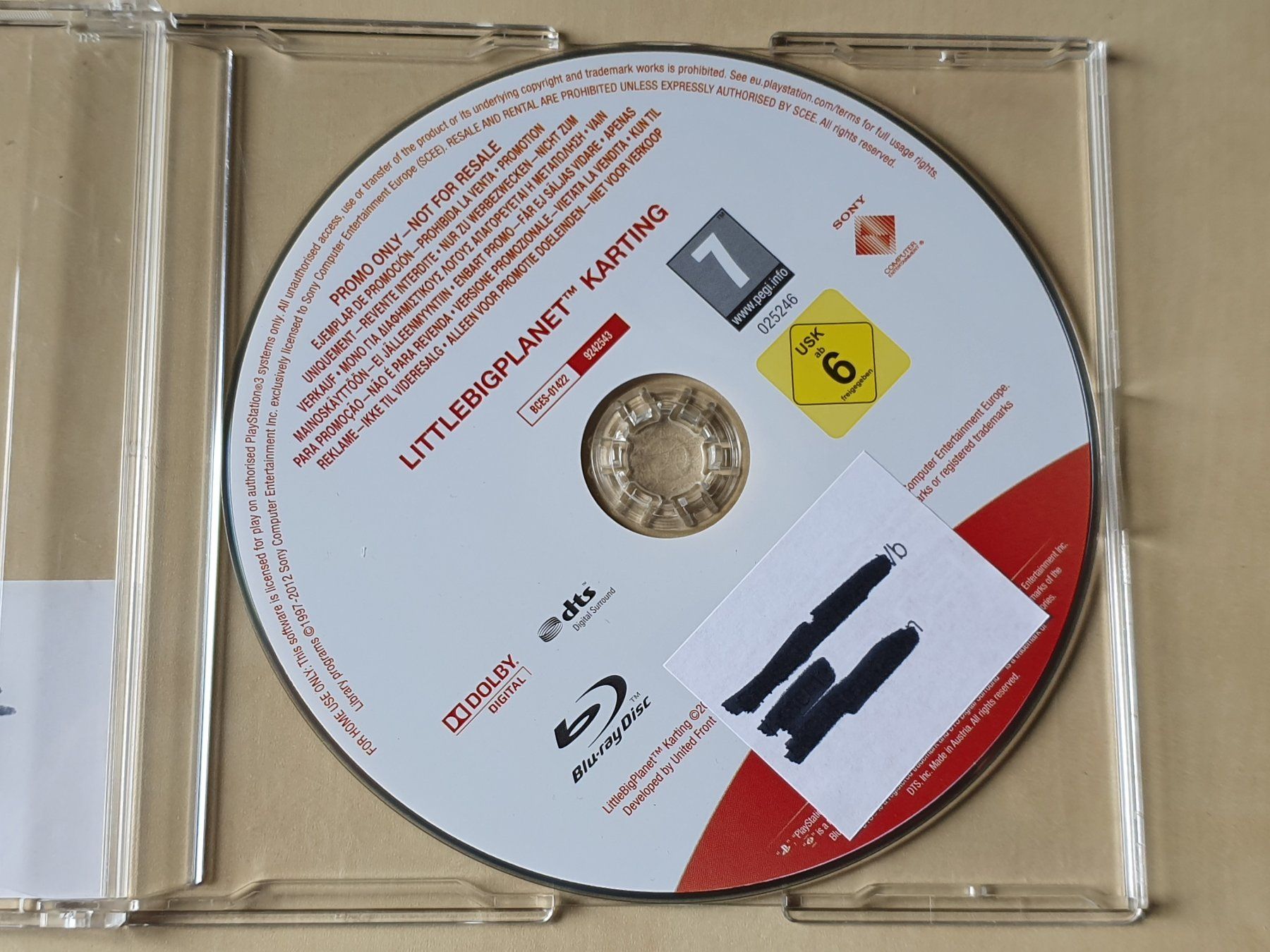 Sony Spiele: Little Big Planet Karting Promo – Gebraucht aus Stansstad von collectorsshop