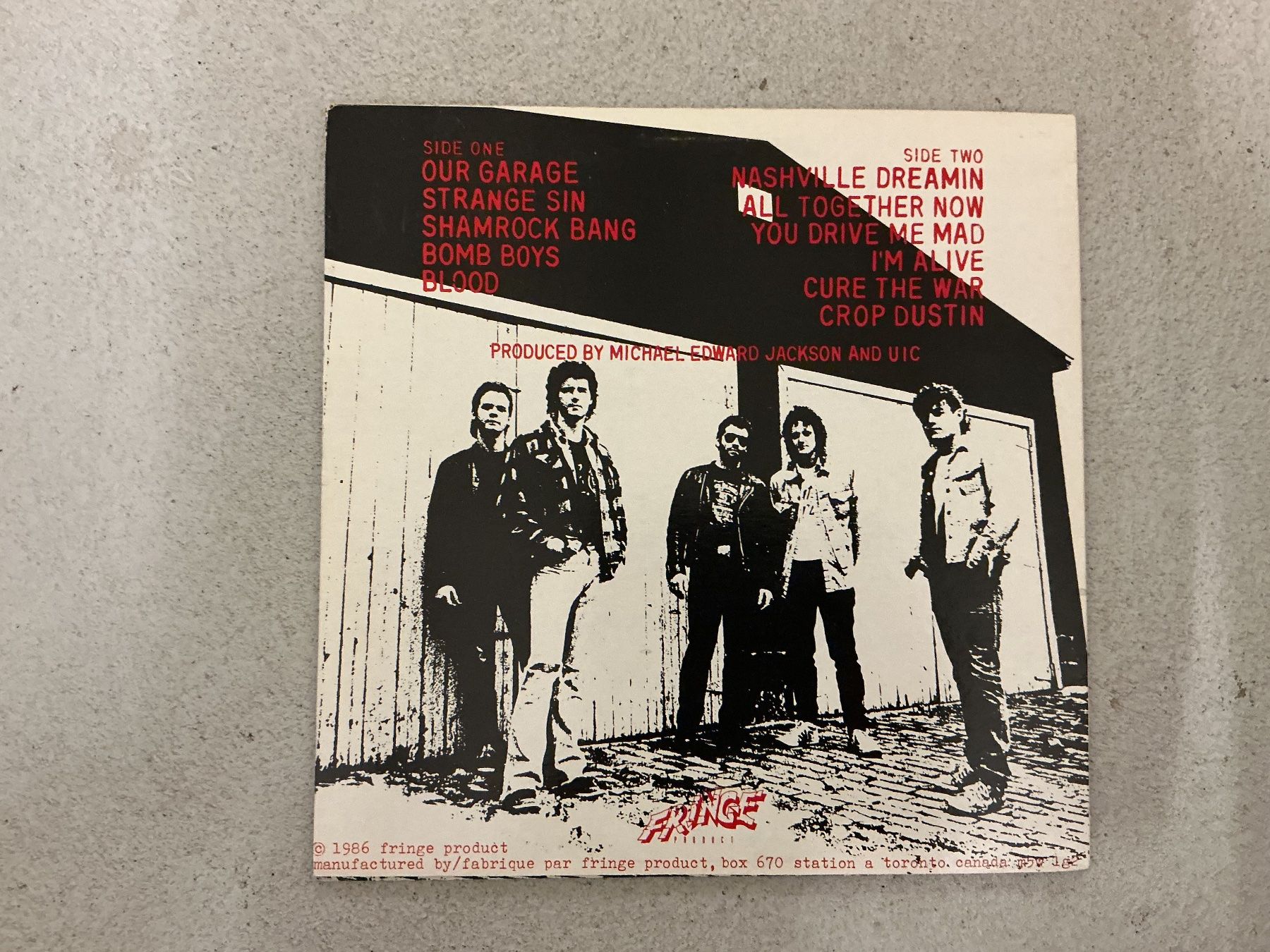 Dischi in vinile: U.I.C. LP - OUR GARAGE – Usato da Winterthur venduto da Tumko_7_Vinyl 1