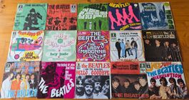 15 x THE BEATLES Original Singles, Tolle Sammlung!