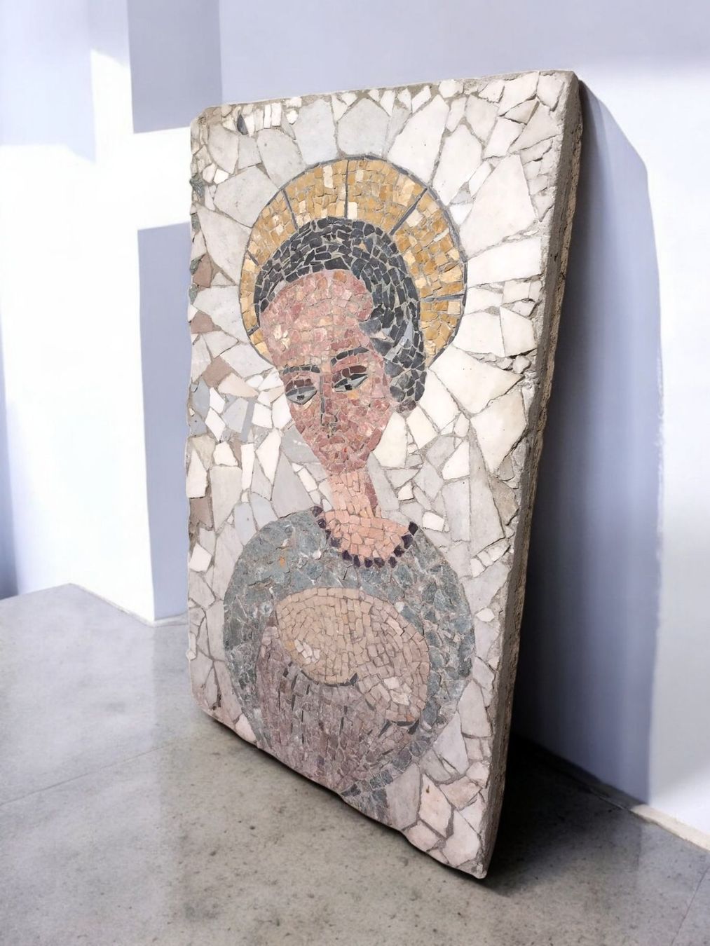 Sculture & Statue: Madonna Handgemachtes Kunst Mosaik – Usato da Zürich venduto da Zuerichparis08 6