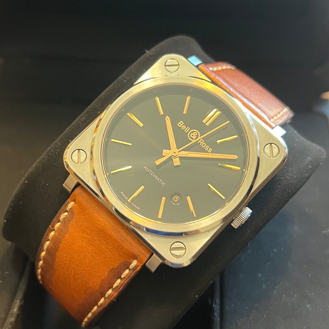 Bell & Ross Orologi: FLASH SALE Bell & Ross BRS Back Dial Automatic BRS-92-S – Usato da Carouge GE venduto da Watchaser 8