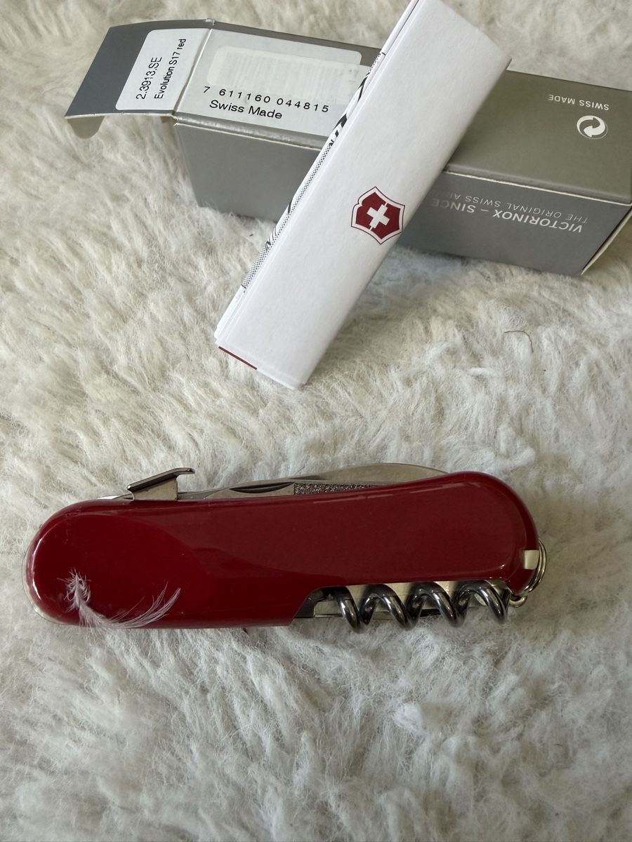 Victorinox Coltelli tascabile: Sackmesser, klein und neu EvoS17 red.  – Nuovo e nell'imballaggio originale da Zug venduto da specki5 5