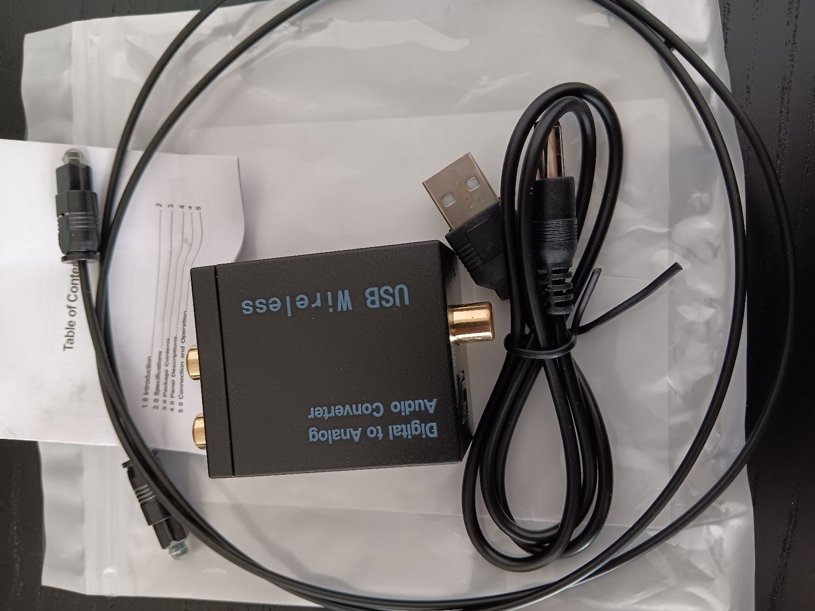 Convertitori: Audio Konverter Digital zu Analog USB Wireless – Nuovo e nell'imballaggio originale da Ermatingen venduto da rik4rdo