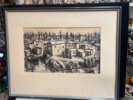 TABLEAU SIGNÉ ET DATÉ 58