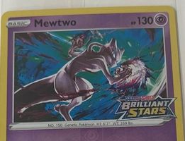 Pokemon Mewtwo Sealed Promo Brilliant Stars Stamp ENG