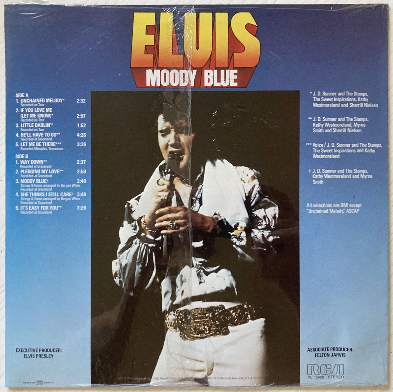 Schallplatten: ELVIS PRESLEY - MOODY BLUE – Neu und originalverpackt aus Bottens von hotter-than-hell 1