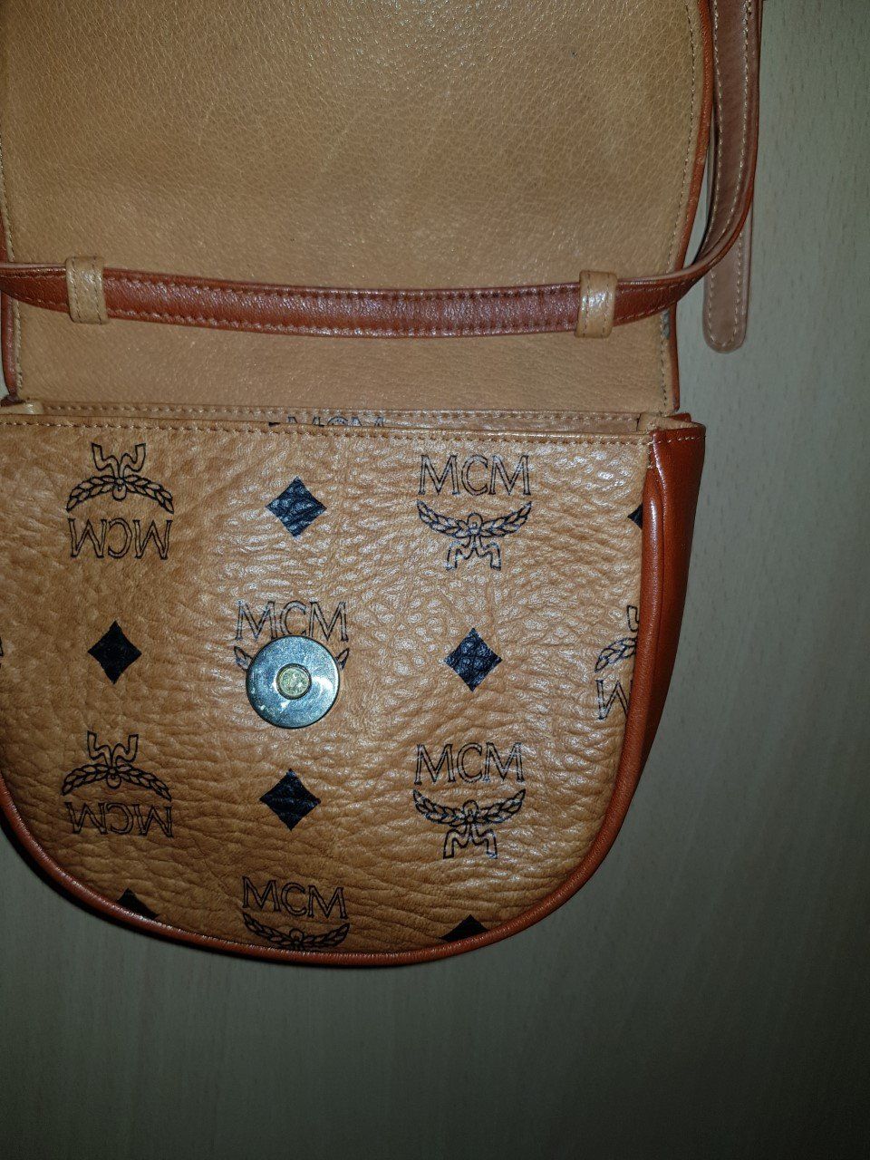 Mcm Borse da donna: Original MCM Umhängetasche Cognac – Usato da Basel venduto da Birs868 5