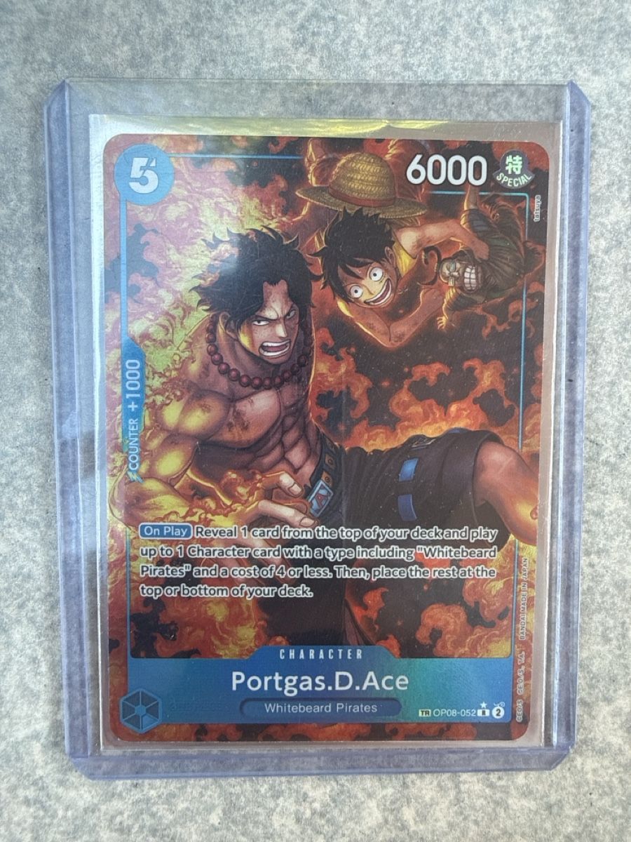 Cartoline: One piece tcg Portgas D. Ace Treasure Rare – Nuovo (secondo la descrizione) da Winterthur venduto da bol_9cvx