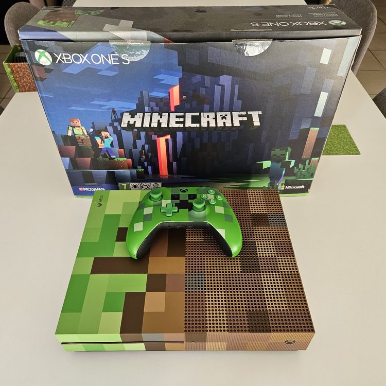 Xbox One S - Minecraft Limited Edition | Kaufen auf Ricardo