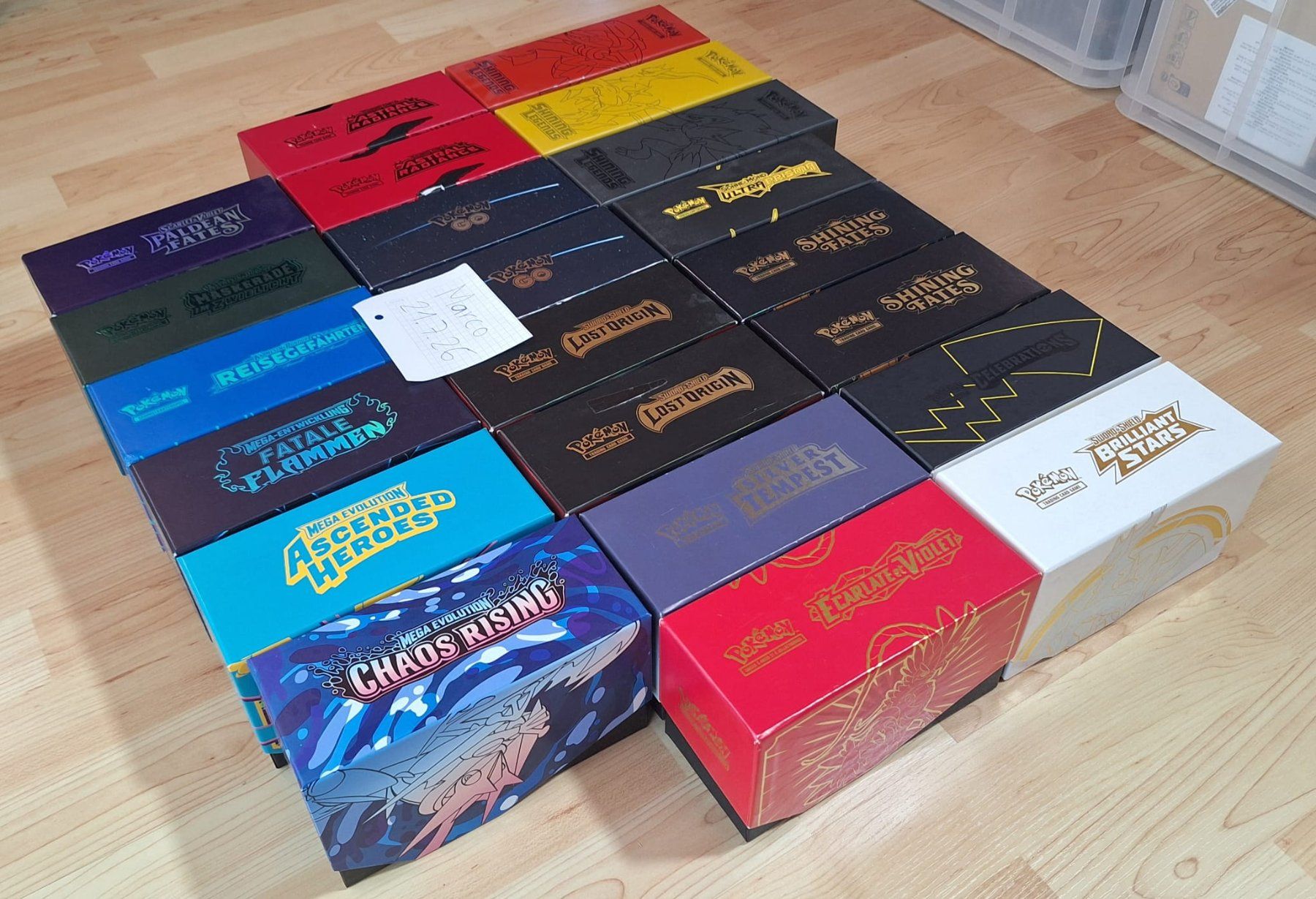 Pokémon Carte collezionabili: Pokemon LEERE ETB's – Usato da Andwil SG venduto da popatus 2