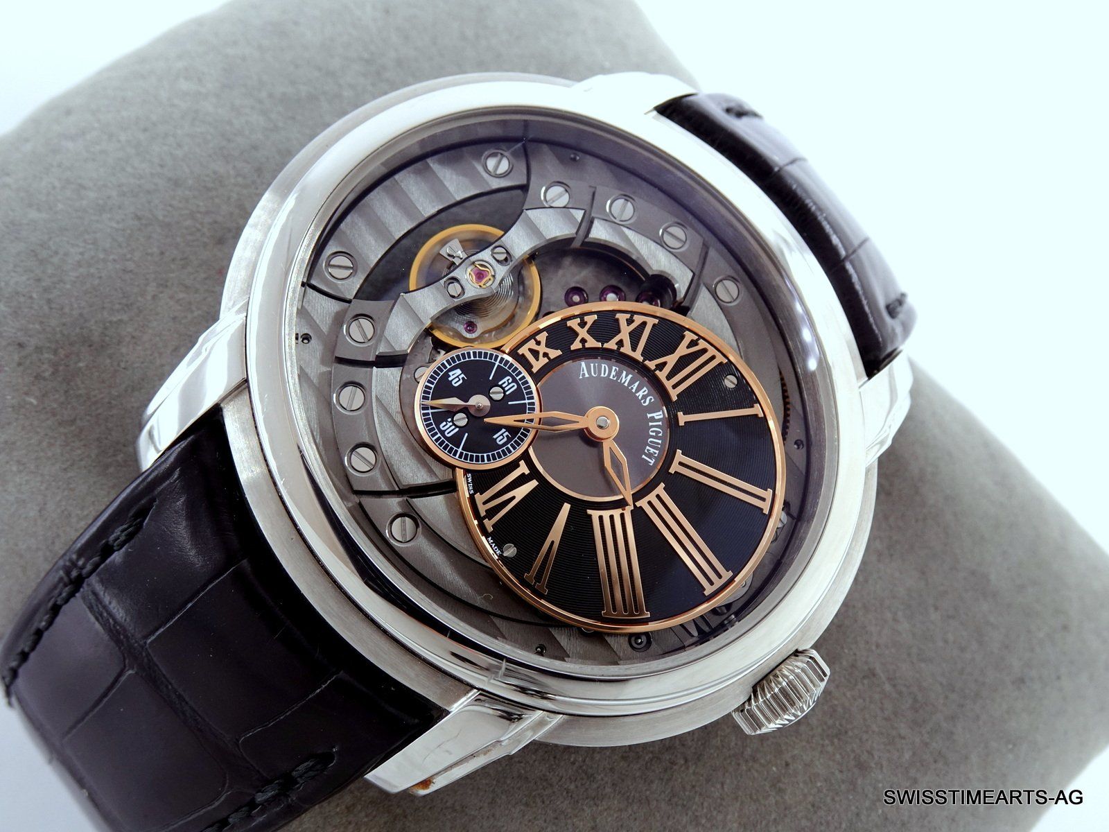 Audemars Piguet Orologi: AUDEMARS PIGUET MILLENARY 4101 REF. 15350ST AUTOMATIK 2012 – Usato da Zürich venduto da SWISSTIMEARTS-AG 2