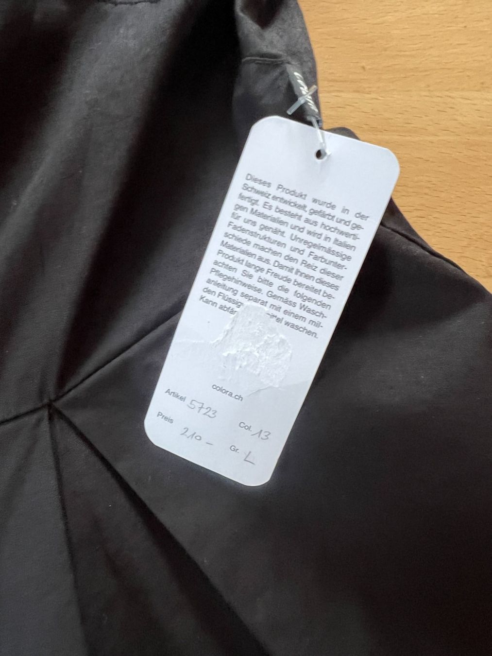 Colora Camicette: Colora Damen Bluse, Gr. L, Schwarz, NEU – Nuovo e nell'imballaggio originale da Worb venduto da farben20zauber 4