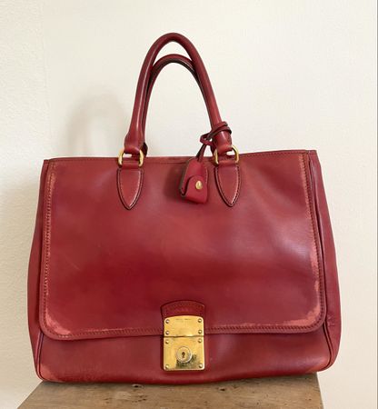 MiuMiu - Leder Henkeltasche