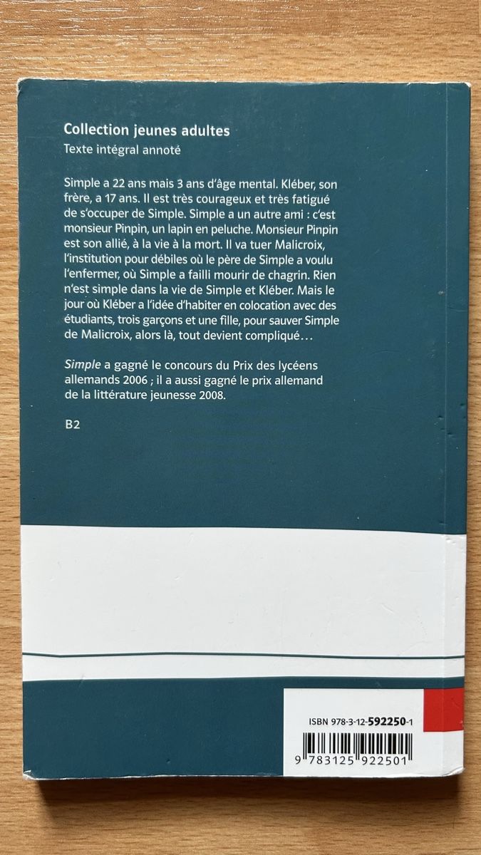Bücher: Simple - Marie-Aude Murail – Gebraucht aus Reigoldswil von har_yz6k 1