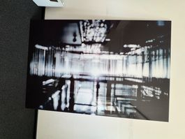 Modernes Wandbild – abstrakte Schwarz-Weiss-Fotografie