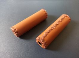2x Paar Fahrradgriff im Vintage-Stil / Poignée vélo rétro
