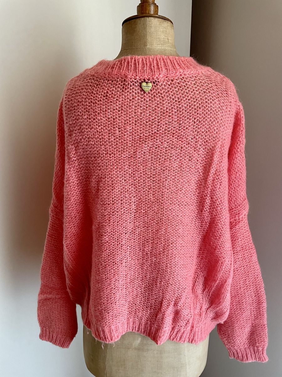 Twinset Maglioni & Felpe: Damen Pullover rosa Grösse M TWINSET MILANO – Usato da Oberwil BL venduto da another-day-of-sun 2