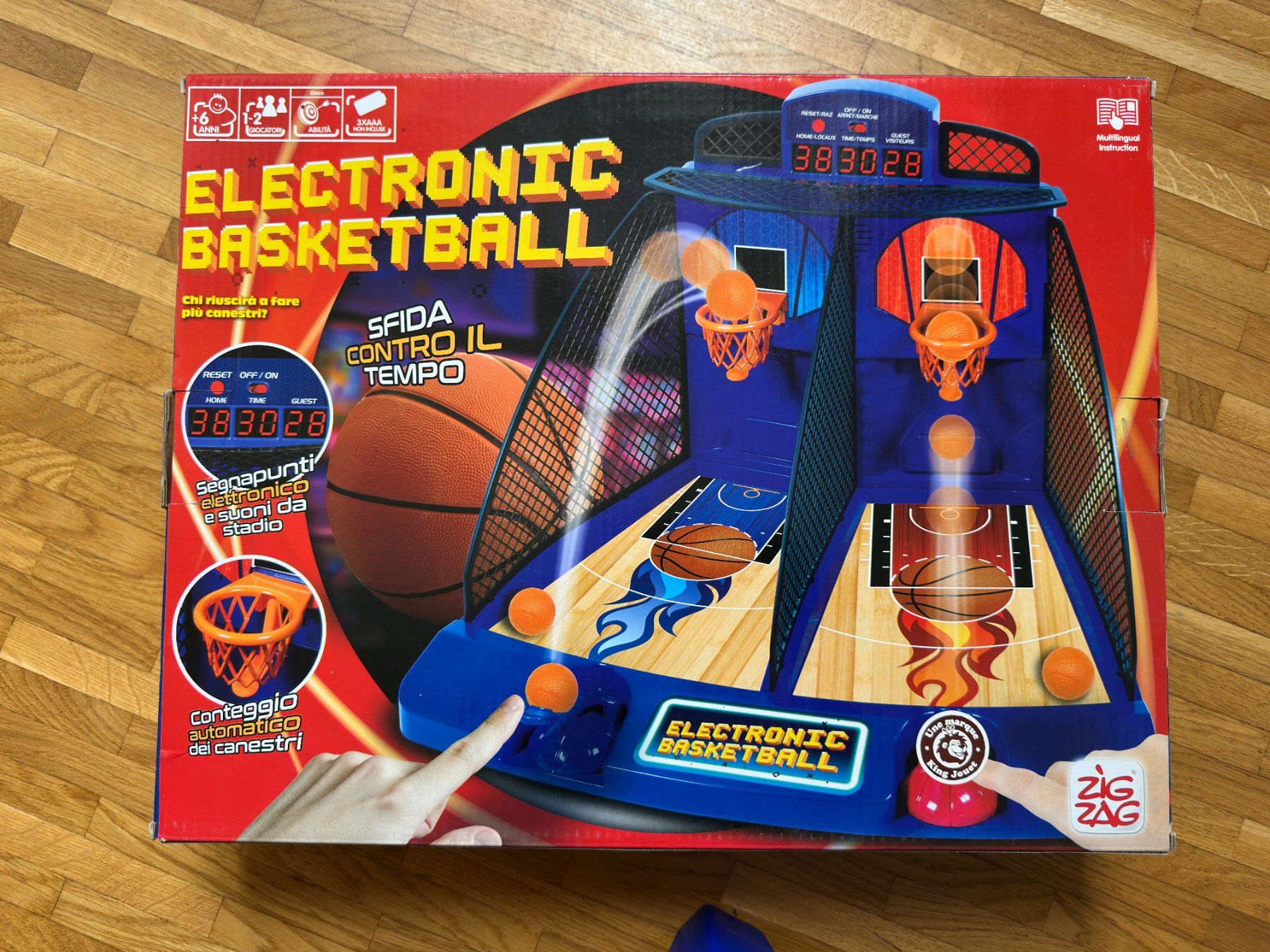 Giochi: Zig Zag Electronic Basketball Arcade Game 6+ – Usato da Lausanne venduto da brixton 5