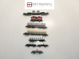 7-teiliges div. Güterwagenset Spur N Deutsche Bahn ohne OVP