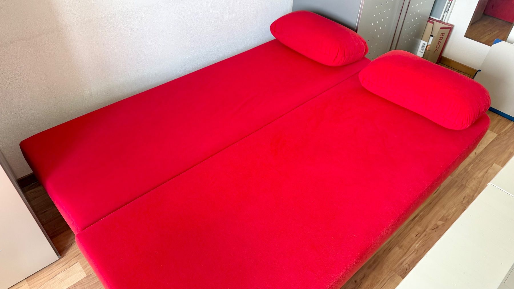 Divani: Rotes Bettsofa zum Ausziehen – Usato da Gebertingen venduto da redeal 5