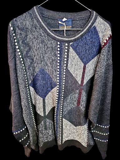 Maglioni & Felpe: Greenfield Herren-Pullover mit geometrischem Muster - Größe – Usato da Zug venduto da vinokilo 1