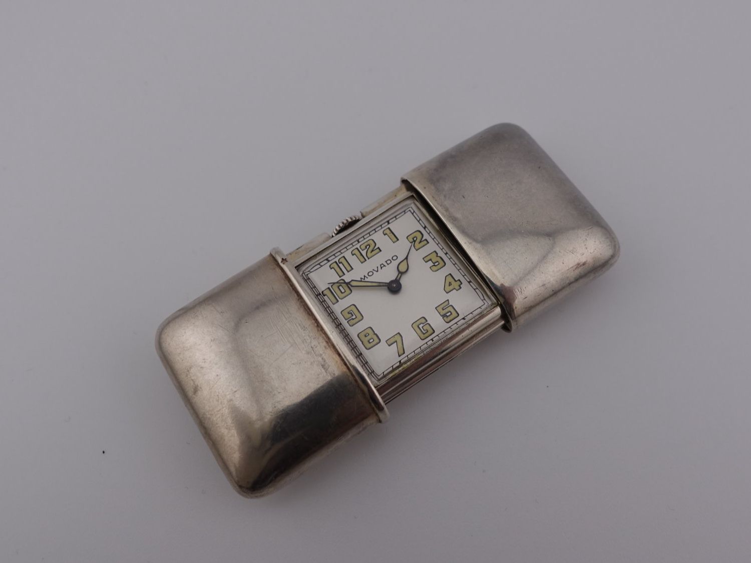 Movado Orologi: Movado Ermeto Reise Uhr 925 Silber – Usato da Kilchberg ZH venduto da dnalor11 3