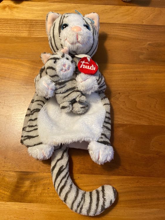 Trudi 11013 – Süße Mini-Katze Aus Plüsch, 20 Cm, Weich & Knuddelig Mit Beweglichen Gelenken
