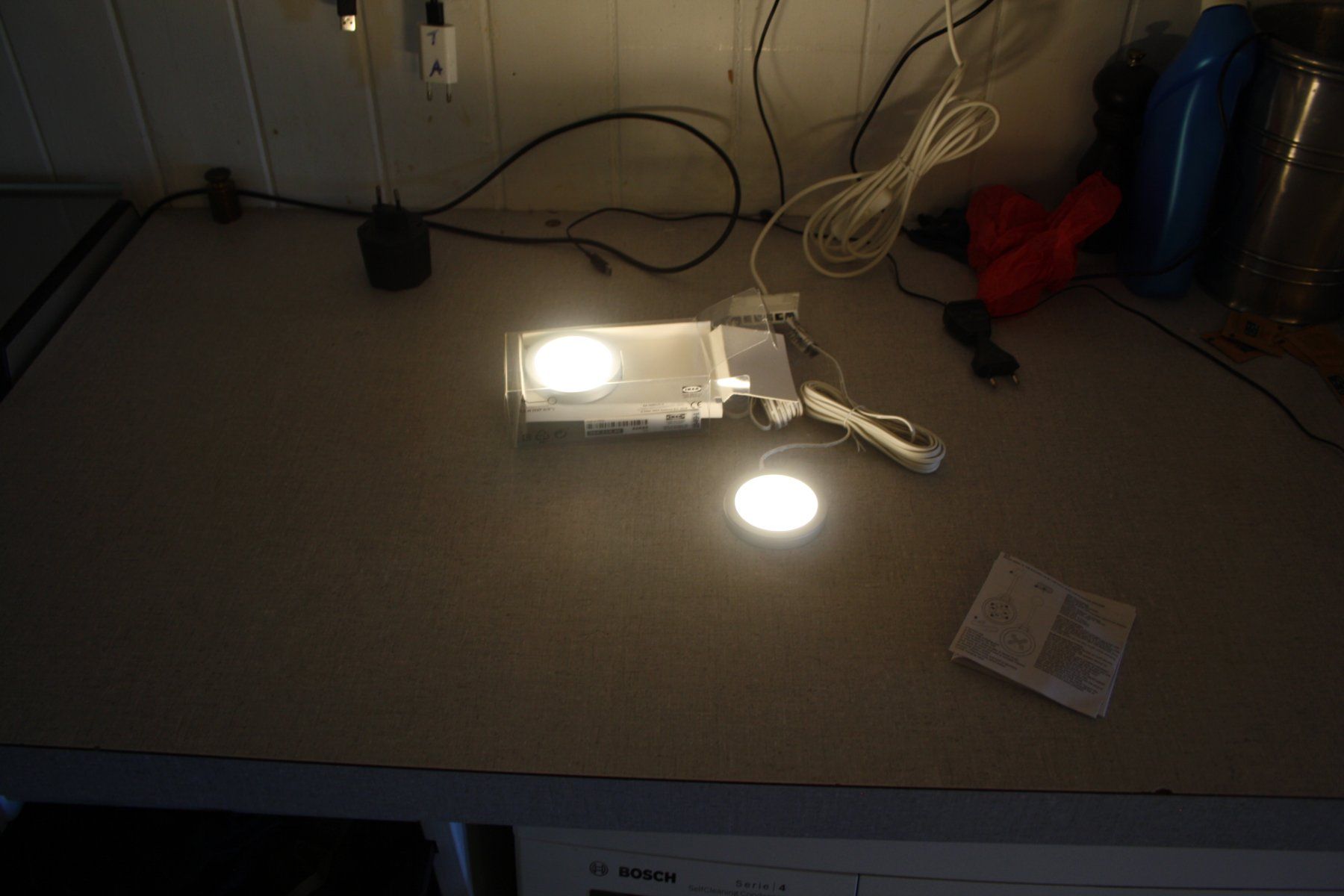 Ikea Lampade: VAXMYRA LED LAMPEN 2er SET SILBER IKEA LICHT – Usato da Wauwil venduto da Pneuedy 2