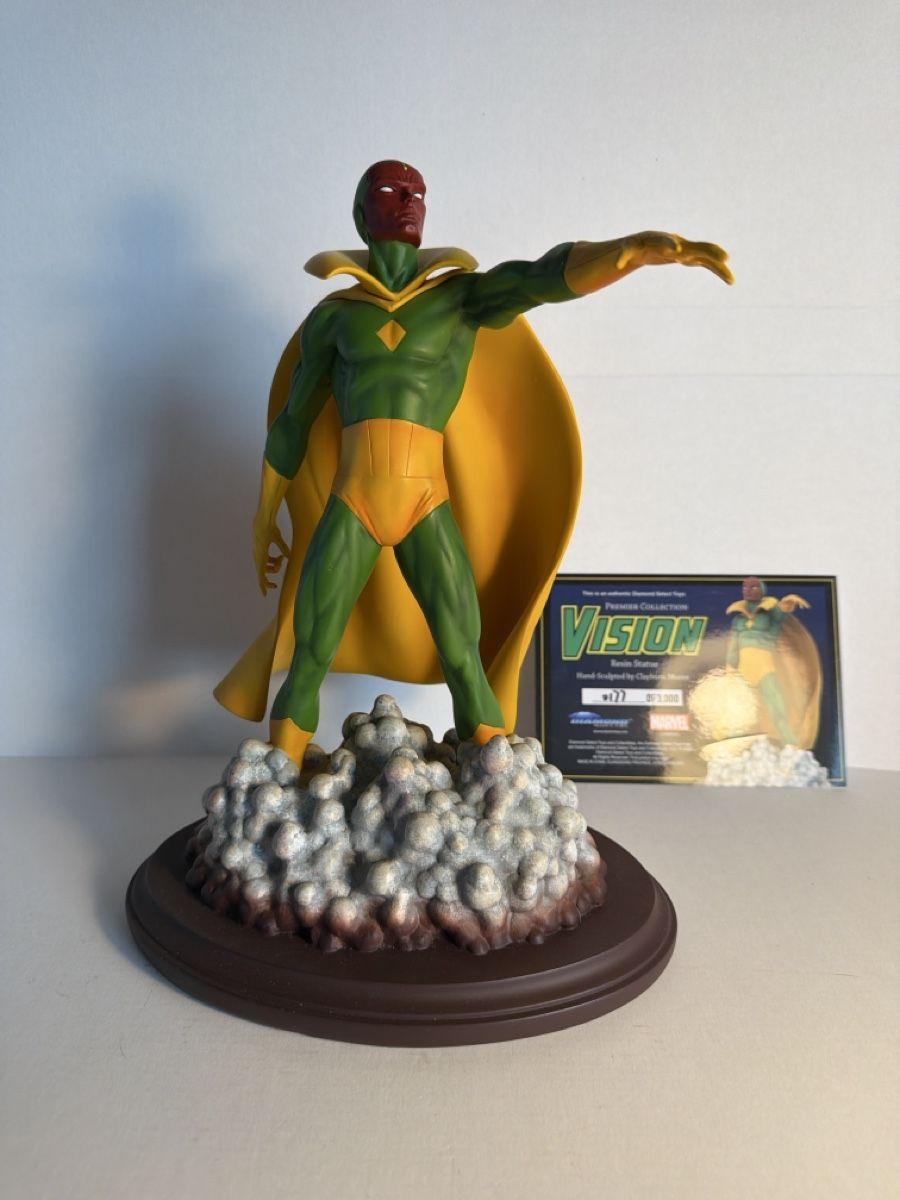 Marvel Statuette: The Vision 28 cm Diamond Select Marvel Comic Resin Statue – Usato da Emmenbrücke venduto da dza_dn5r 2