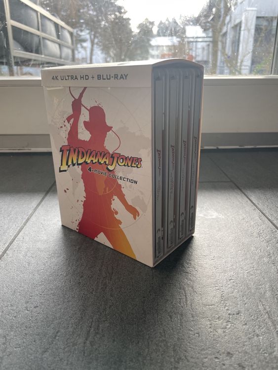 Indiana Jones 4-Movie Collection 4K UHD BluRay Steelbook (Gebraucht) in ...