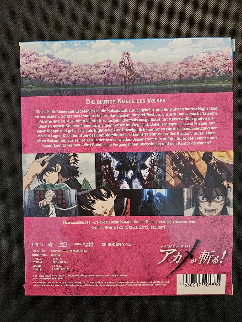 Tutti i DVDs: Akame ga Kill! - Vol. 2 - Blu-ray - Anime – Usato da Rudolfstetten venduto da KingArabi 1