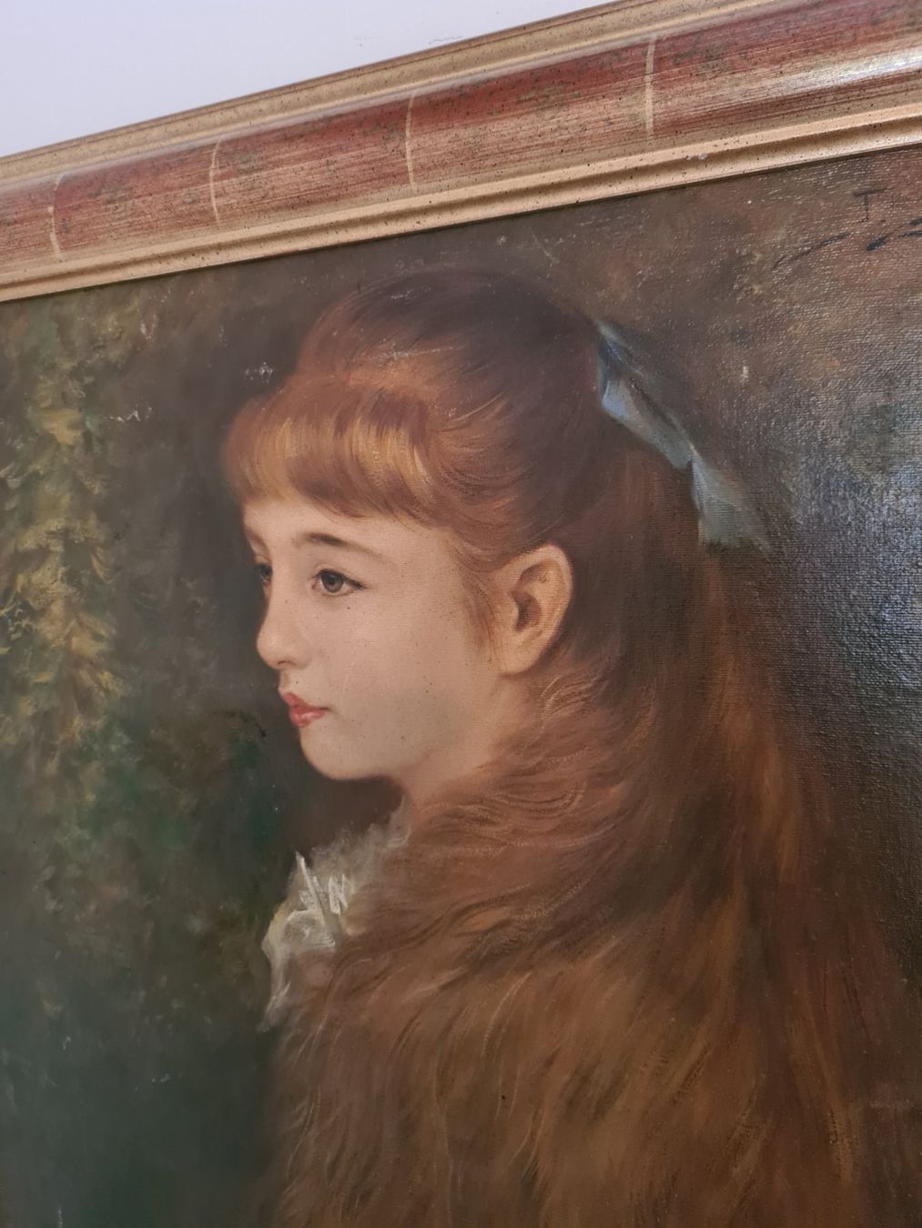 Gemälde: Hervorragendes Öl Gemälde n. Pierre Auguste Renoir – Gebraucht aus Rotkreuz von Dobermann5 8