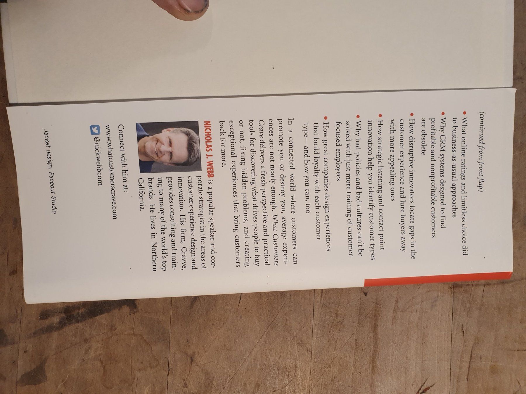 Bücher: What Customers Crave Nicholas J. Webb amacom – Gebraucht aus Zürich von loosebone 3