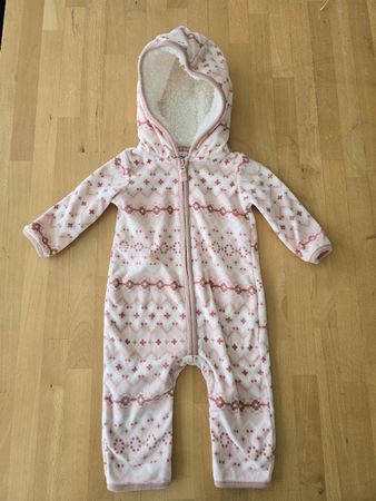 Baby Fleece Overall Carters mit Kapuze Grösse 68 