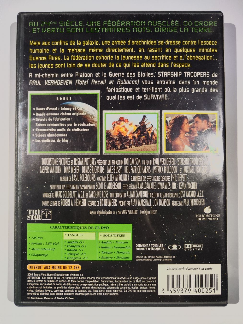 Tutti i DVDs: DVD - Starship Troopers – Usato da Commugny venduto da Teksen 1
