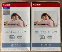 CANON SELPHY CP, 2 Karton Fotopapier + Toner