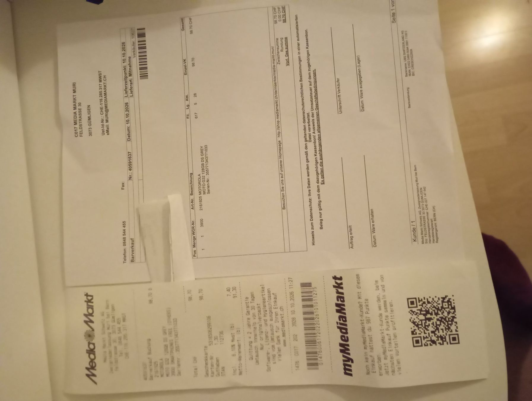 Motorola Handys / Smartphones: Motorola moto g32 – Neu und originalverpackt aus Bern von chb_fvp5 4