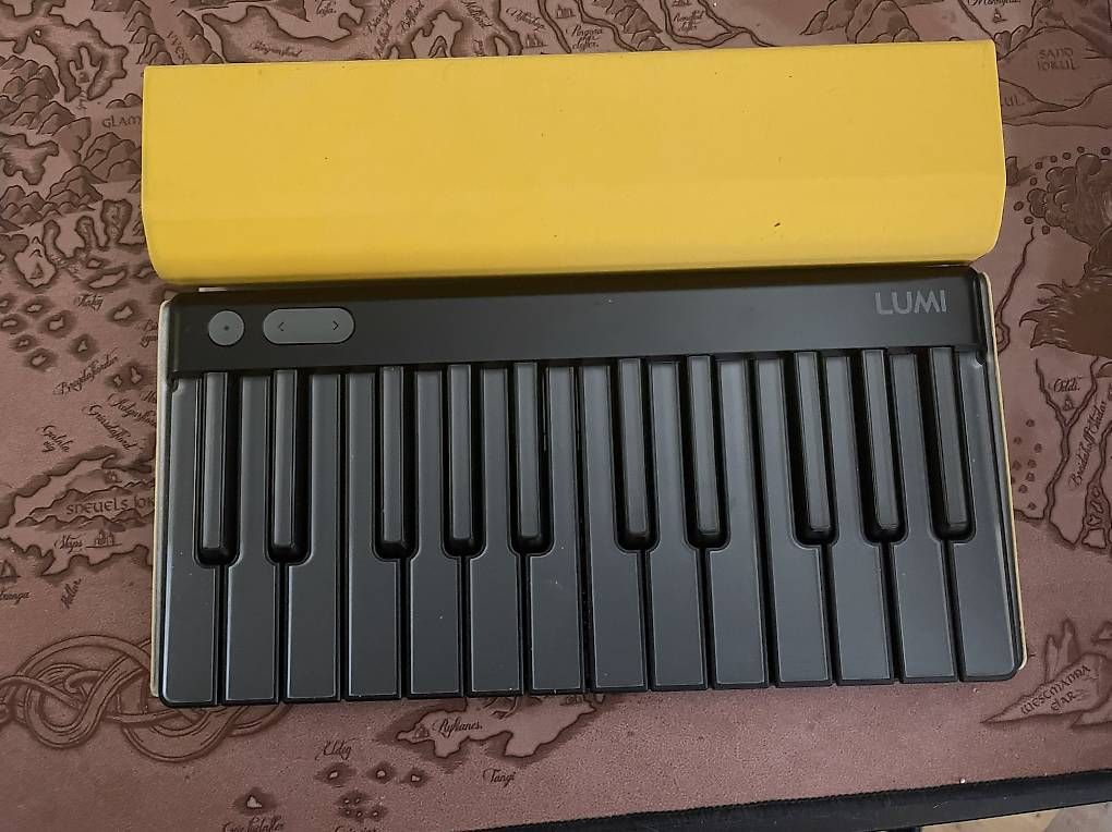 Musikinstrumente: ROLI LUMI Keys  clavier MIDI + Snapcase – Neu und originalverpackt aus Lausanne von RichardBorges