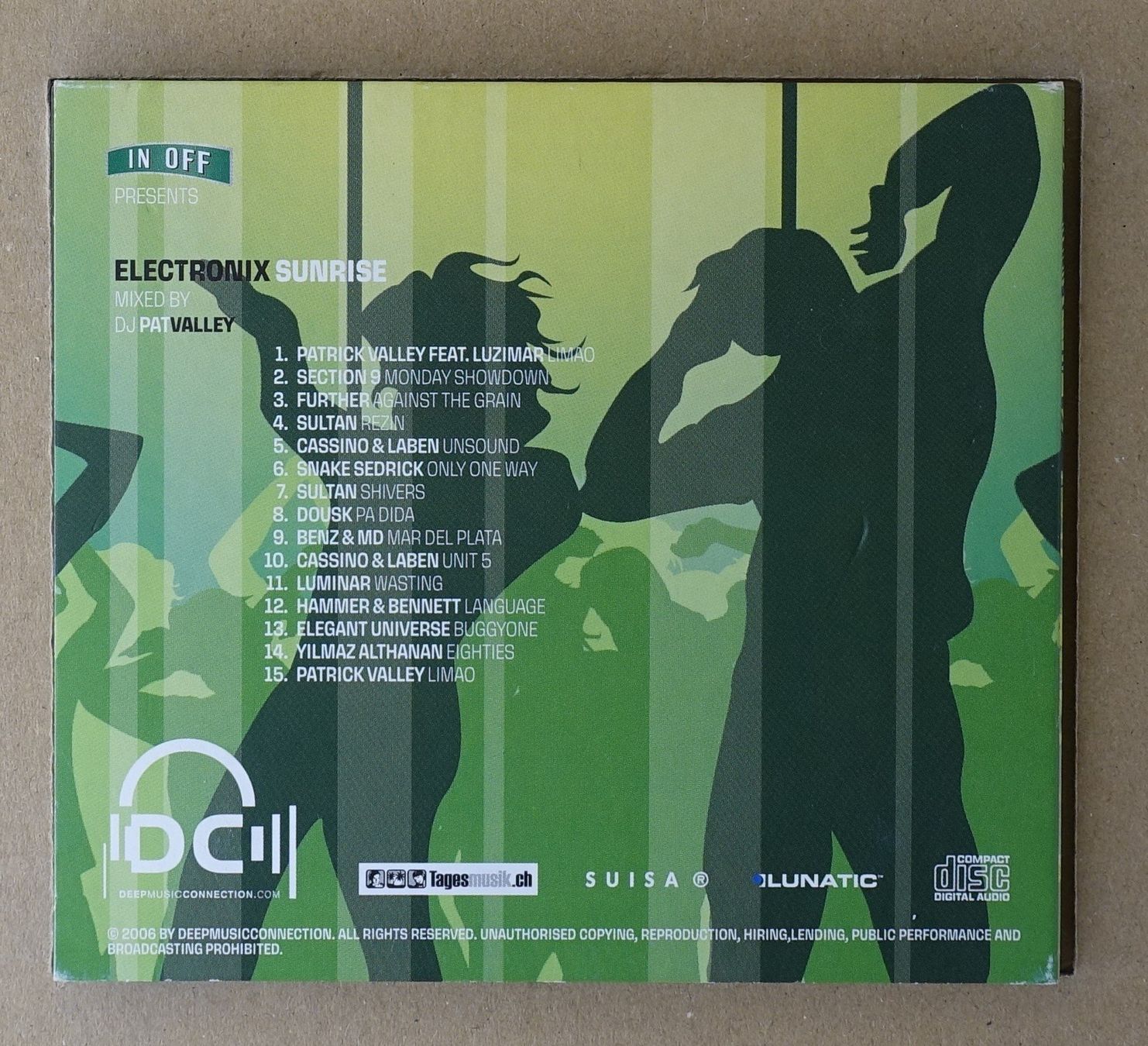 CD: Patrick Valley – Electronix Sunrise - Schweiz - D20 – Usato da Sessa venduto da discoverymedia 1