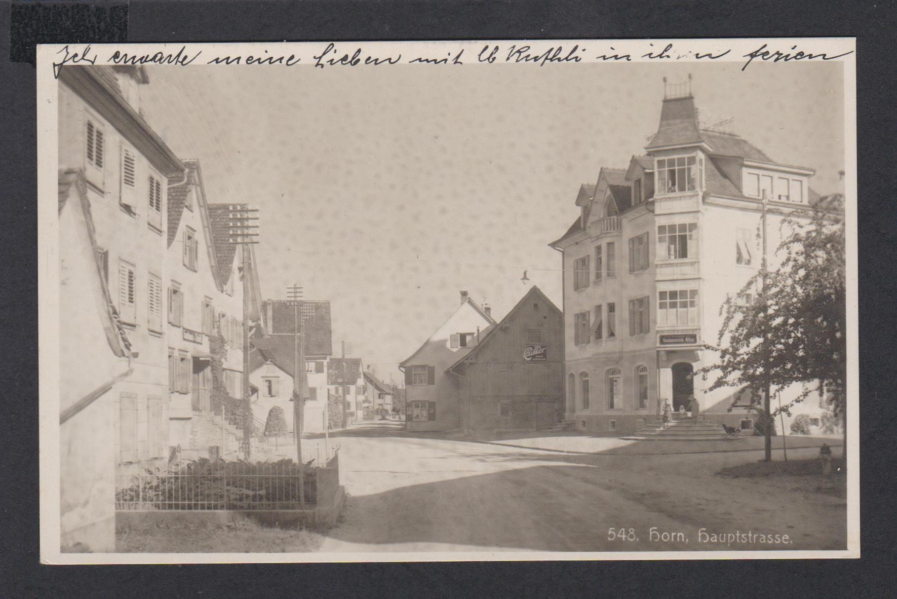 Cartes postales: Horn  TG   -   alte Ansichtskarte um 1920 – D'occasion à Vitznau par Ropaku