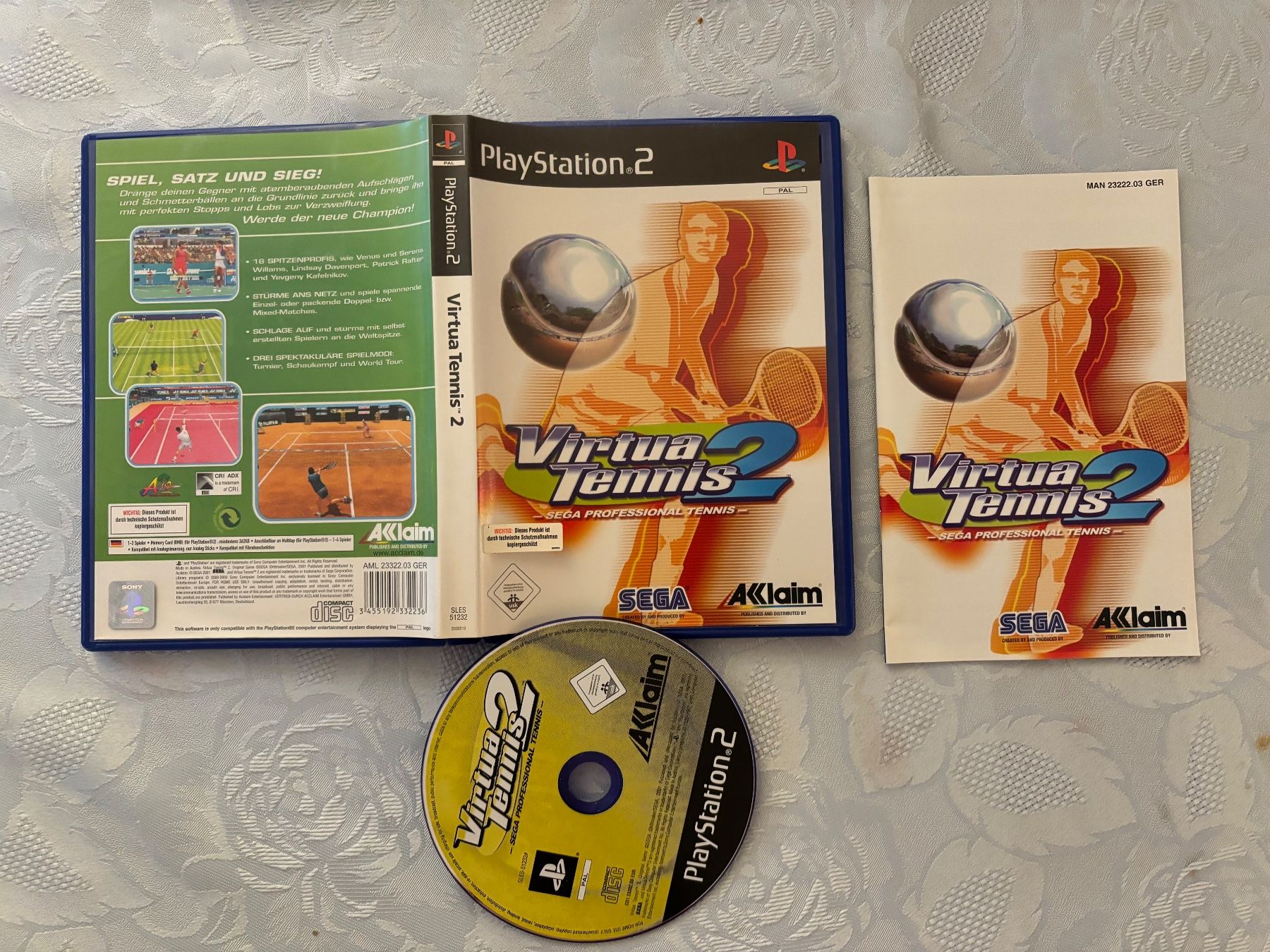 Giochi: Virtua Tennis 2 (CIB) – Usato da Frenkendorf venduto da Fionchen