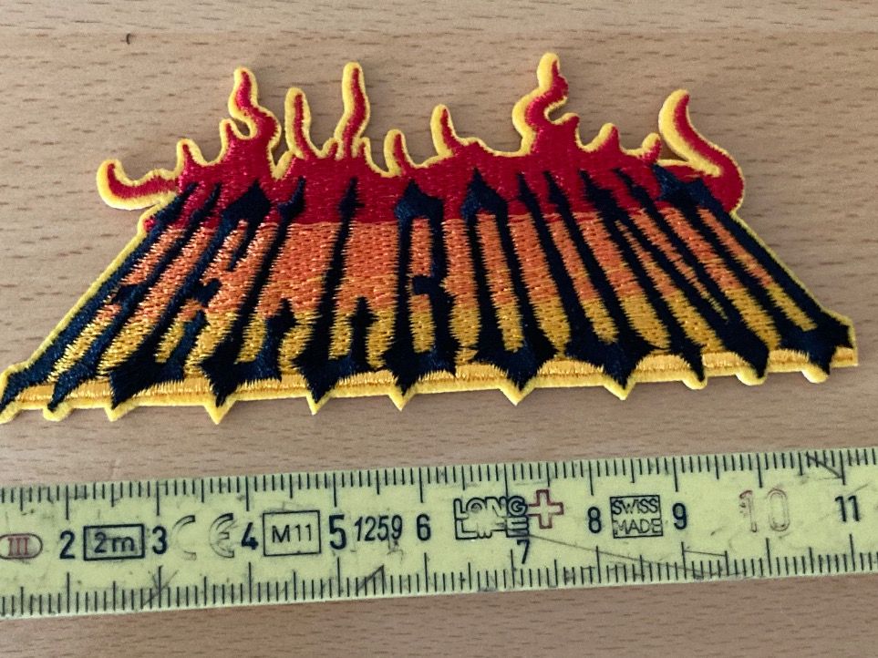 Toppe: Hellbound Patch Aufnäher Metal Rock Band – Nuovo (secondo la descrizione) da Horn venduto da abutre72