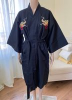 Japanischer Kimono mit Drachen (edle Seidenstickerei) *Neu*
