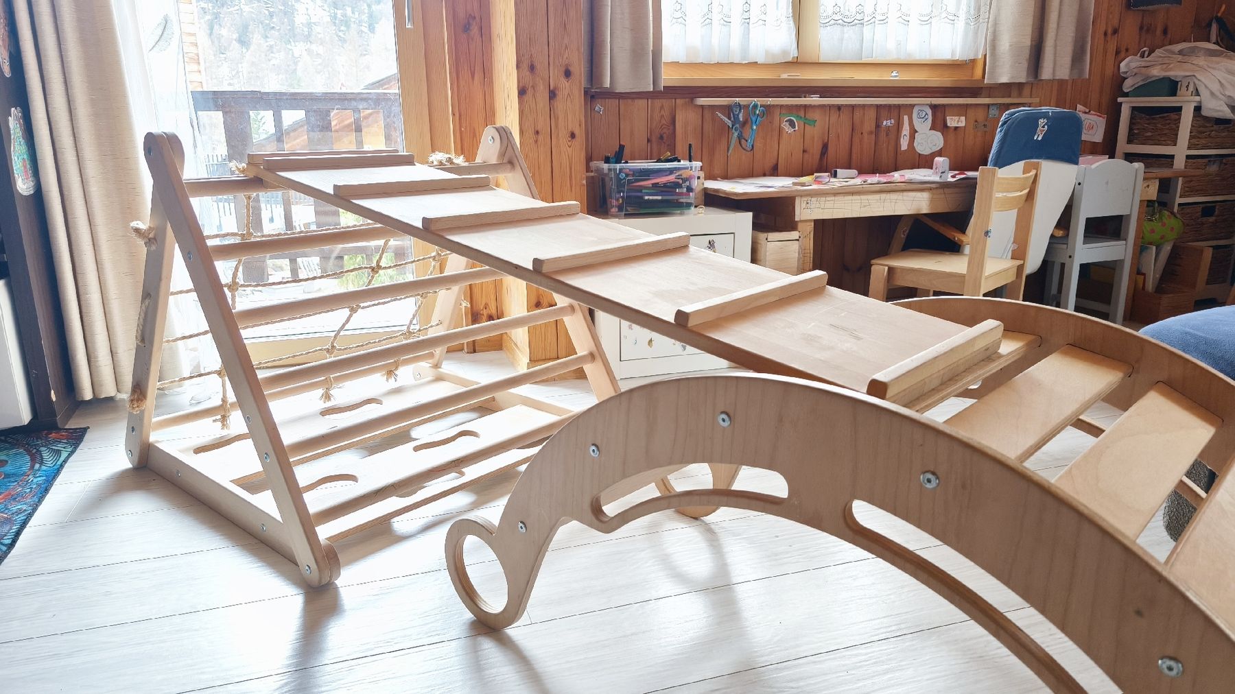 Giocattoli: Montessori Klettergerüst Set – Usato da Zermatt venduto da holzz 1