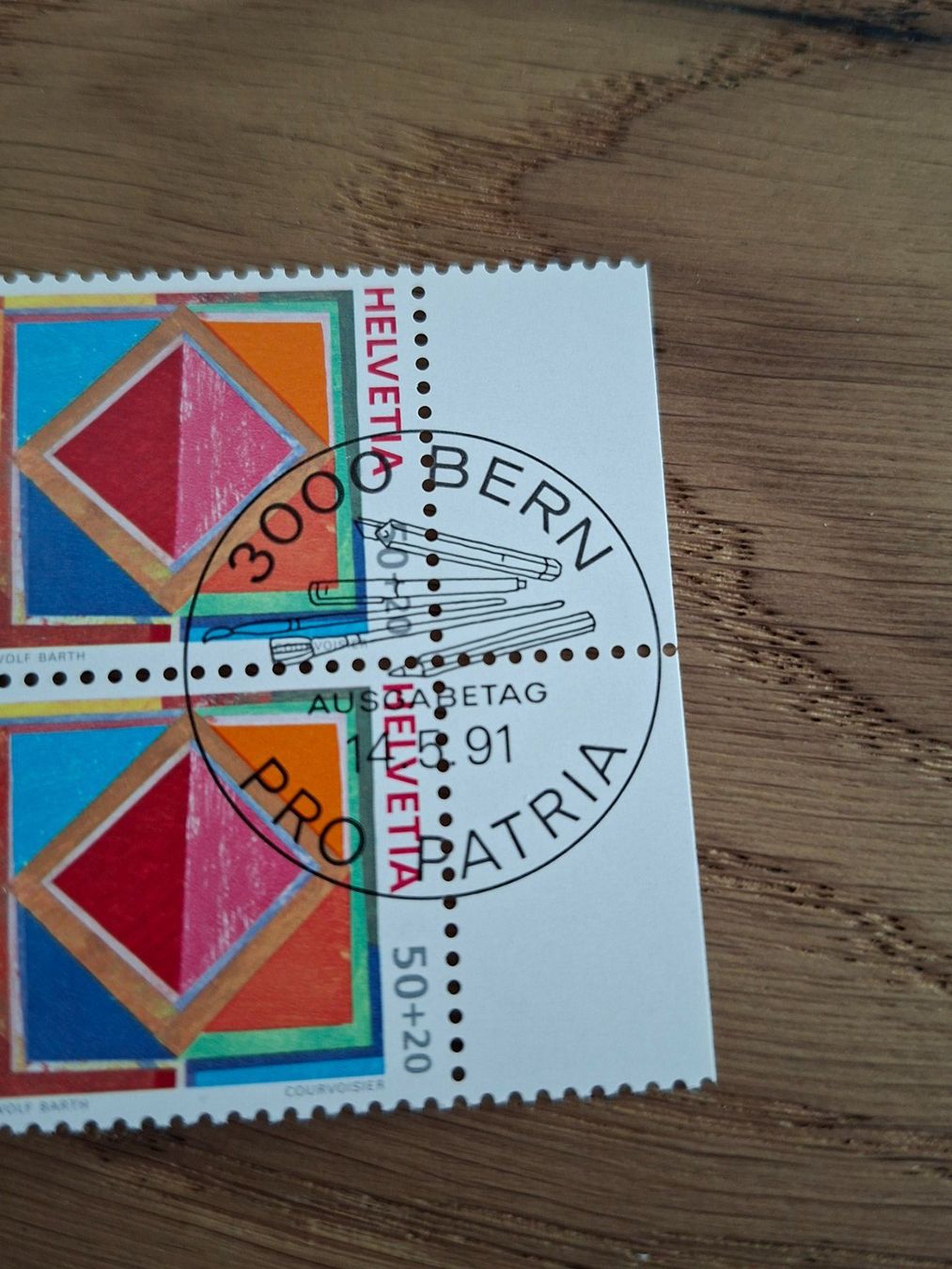 Tutti i francobolli: Markenheftchen. Pro Patria 1991 – Nuovo (secondo la descrizione) da Hinterkappelen venduto da 1399 6