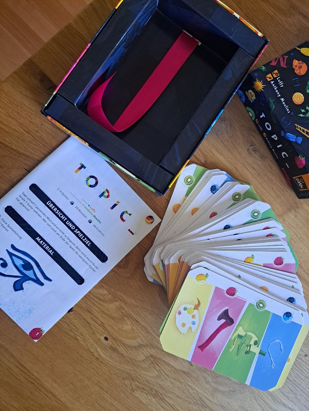 Giochi: Neuwertiges Kartenspiel "Topic", komplett – Nuovo (secondo la descrizione) da Basel venduto da kru_m5x5 3