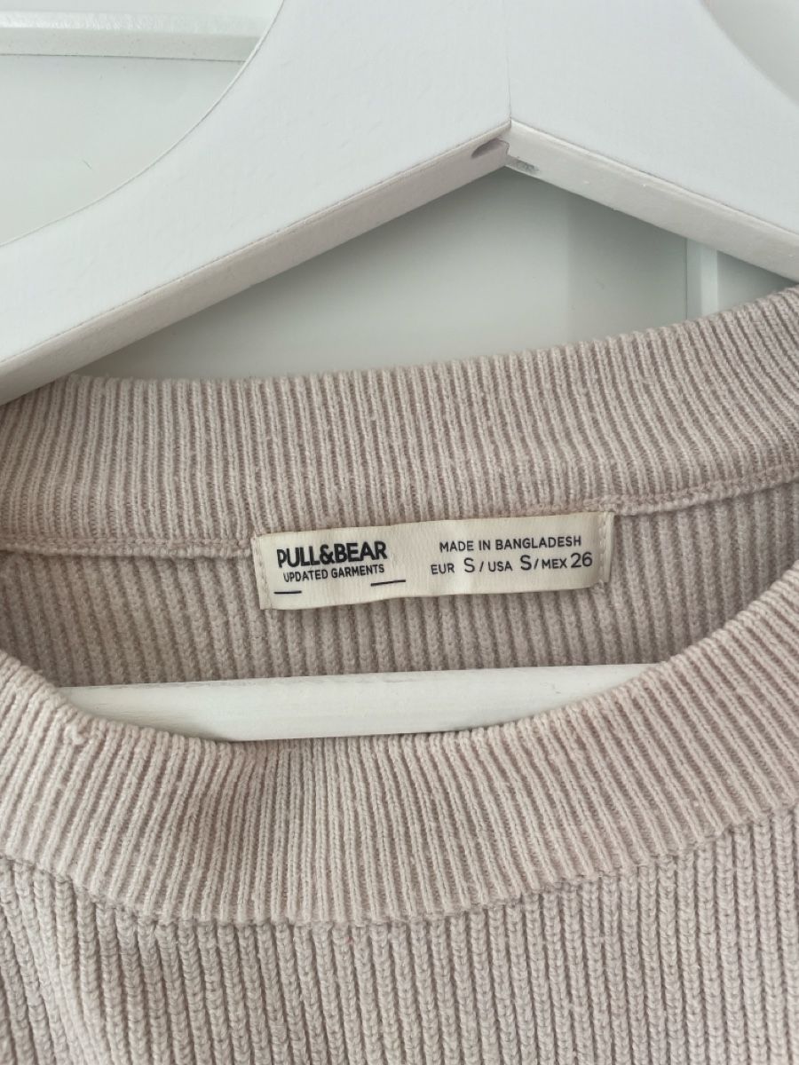 Pull&Bear Maglioni & Felpe: Pull&Bear Strickpullover, Beige, Gr. S – Top Zustand! – Nuovo (secondo la descrizione) da Sissach venduto da nelimas 1