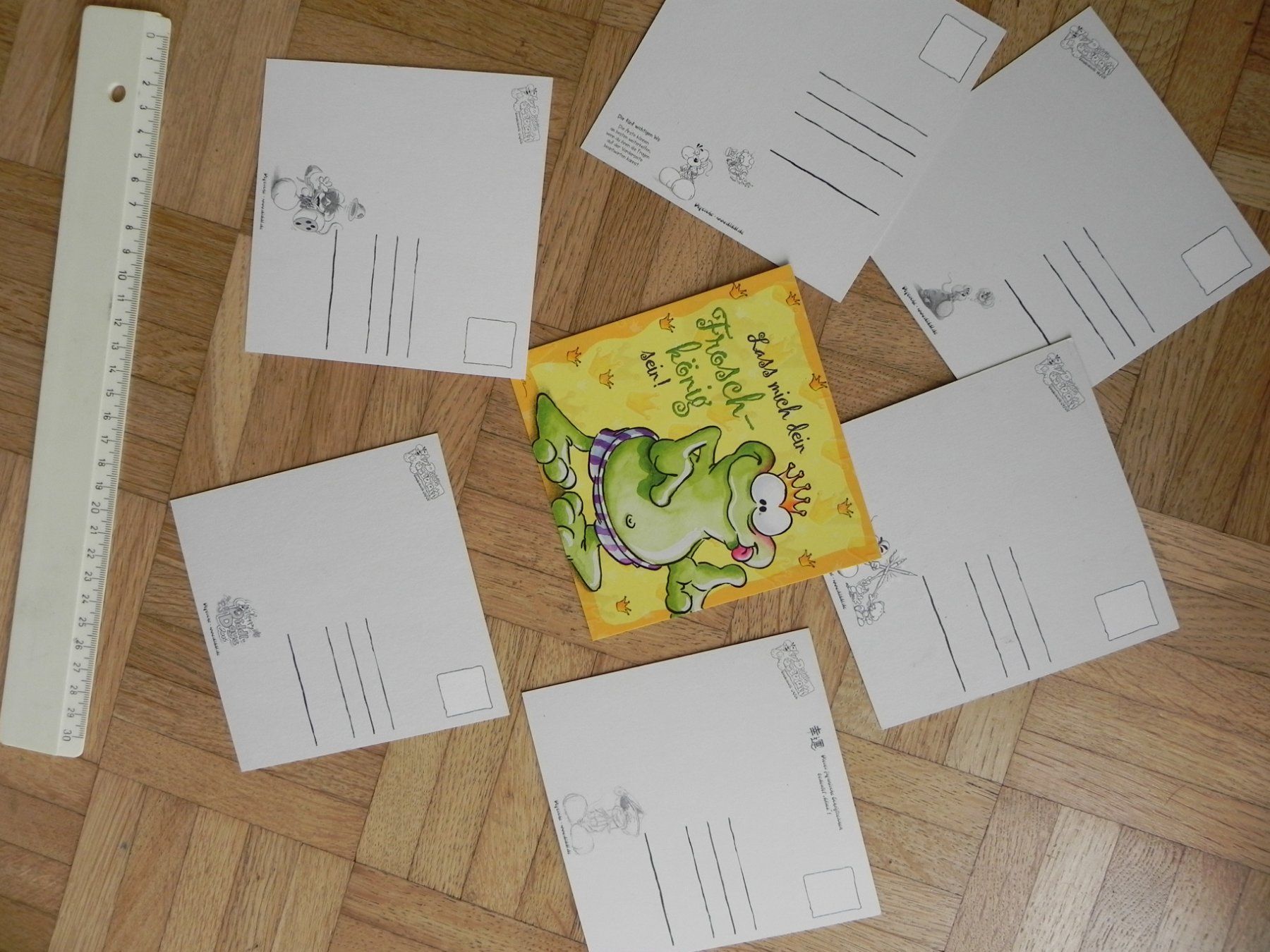Cartoline: Diddl Postkarten Glückwunschkarten, Set 7 Stk – Usato da Stallikon venduto da pcerny16 3