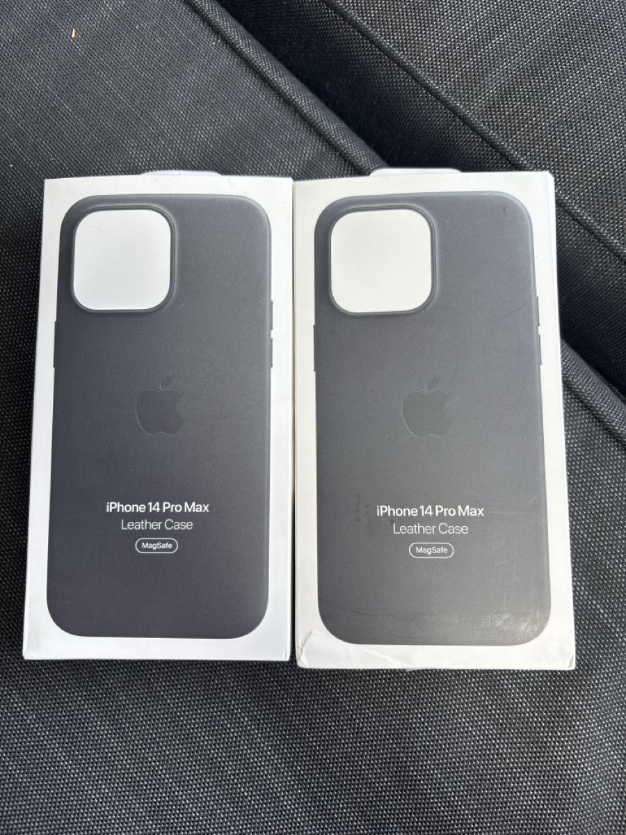 Apple Cover & Protezioni schermo: Leather Case Iphone 14 pro Max  – Usato da Kriens venduto da mer_2fmr