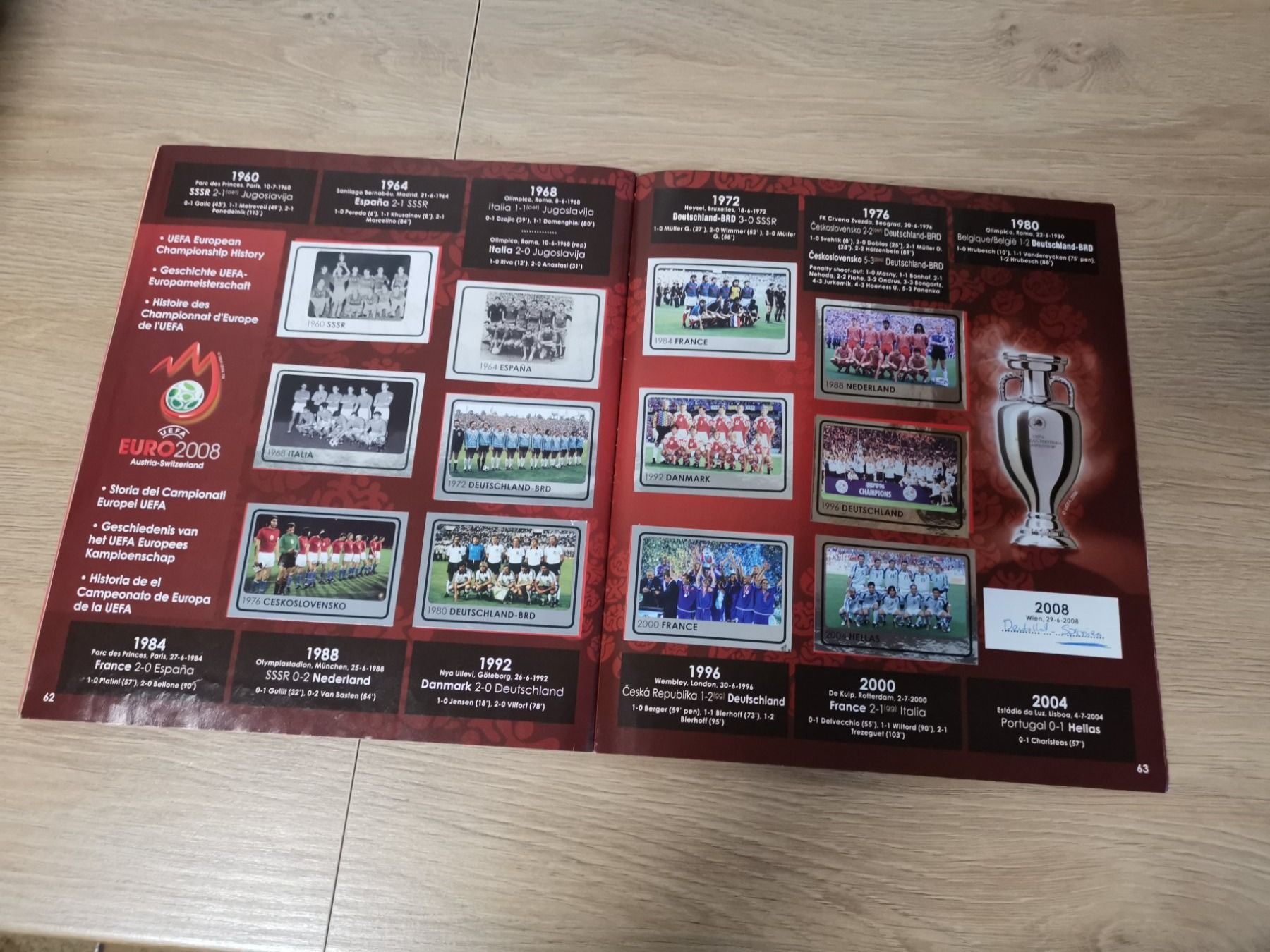 Panini Alben: Uefa Euro 2008 Austria-Switzerland – Gebraucht aus Haag (Rheintal) von Fausch1993 4